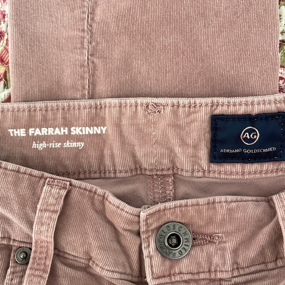 AG Farrah Corduroy , Size 29R ,Premium condition